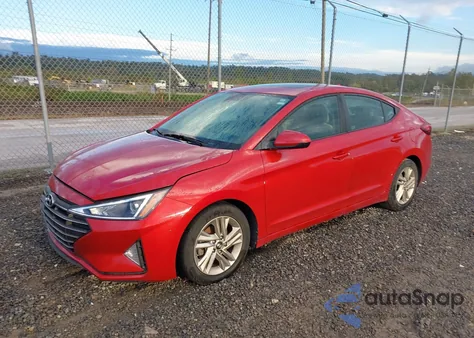 2019 Hyundai Elantra Value Edition из США, поврежденный, VIN 5NPD84LF6KH482397